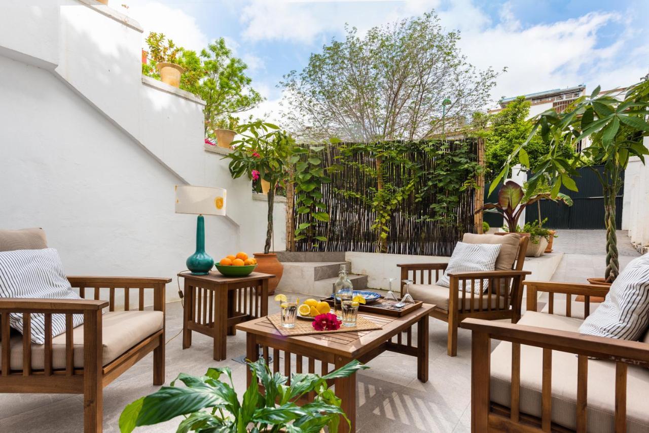 Plaza Espana, Acogedor Apartamento Con Patio Sevilla Eksteriør billede
