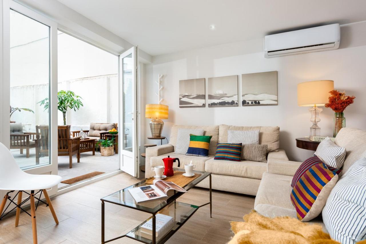 Plaza Espana, Acogedor Apartamento Con Patio Sevilla Eksteriør billede